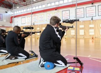 Zama Middle High School Holds its Largest Marksmanship Match in Years