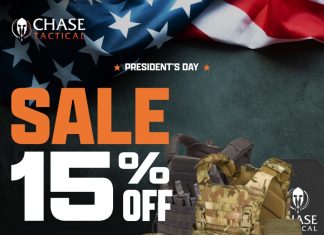 Chase Tactical President’s Day Sale