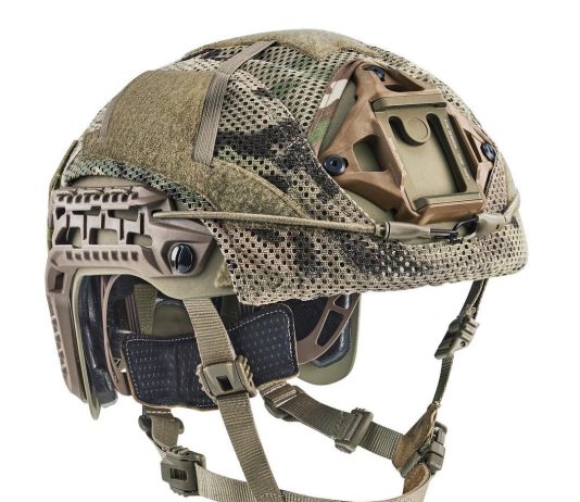 Caiman Over-the-Rails Helmet Covers from Galvion