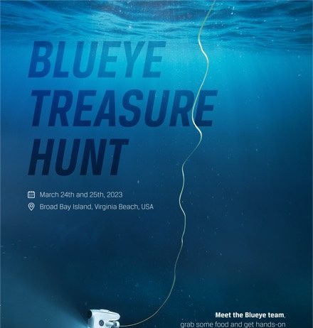 Blueye Robotics To Host Hands on Demonstration Treasure Hunt in Va Beach