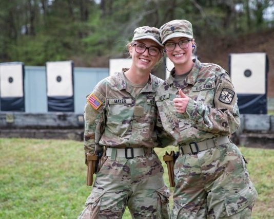 Cadet Sisters Compete at the US Army Small Arms Championships