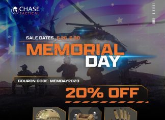 Chase Tactical Memorial Day Sale