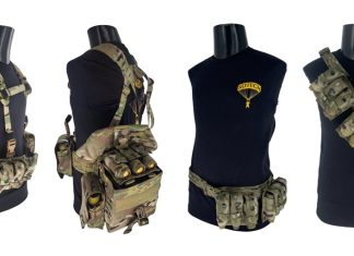 S.O.Tech Debuts Their M320 Weapon Carriage and 40mm Ammunition Modular Deployment System