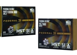 Federal Ammunition Announces New Personal Defense HST 357 Magnum and 327 Federal Magnum