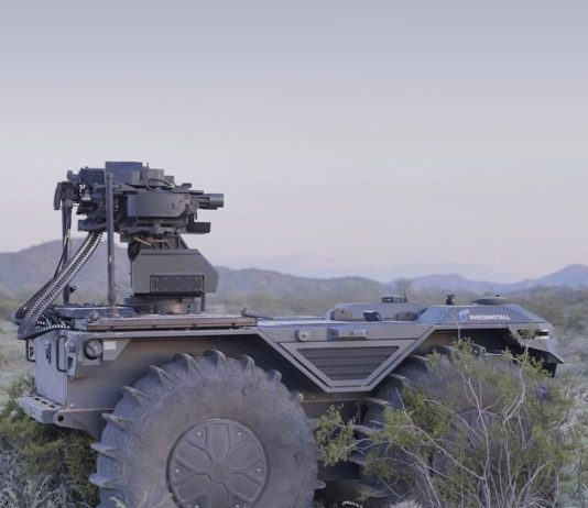 Rheinmetall Mission Master CXT – Fire Support for Counter UAS Role