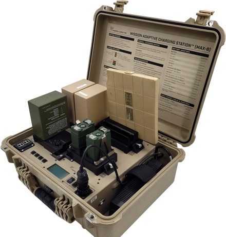 Galvion Releases Upgraded MAX-8 Mission Adaptive Charging Station