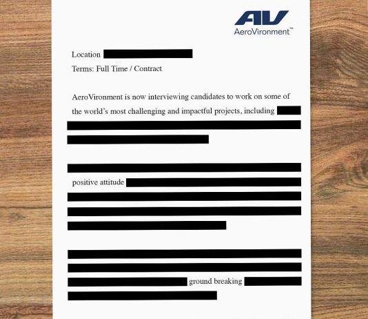 TacJobs – AeroVironment Is Hiring