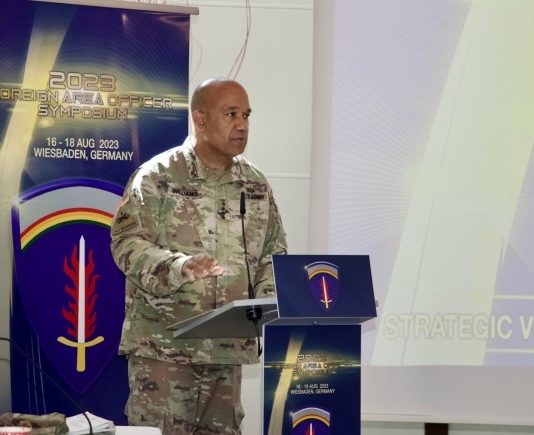 US Army Soldiers Participate in Foreign Area Officers Annual European Symposium
