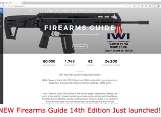 New Firearms Guide 14th Edition with 24,200 Printable Gun Manuals, Schematics, Blueprints, and Old Catalogs Is Published