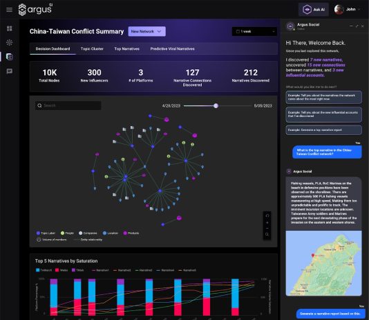 USSOCOM Awards Accrete Contract for AI Agent Argus to Detect Disinformation Threats from Social Media