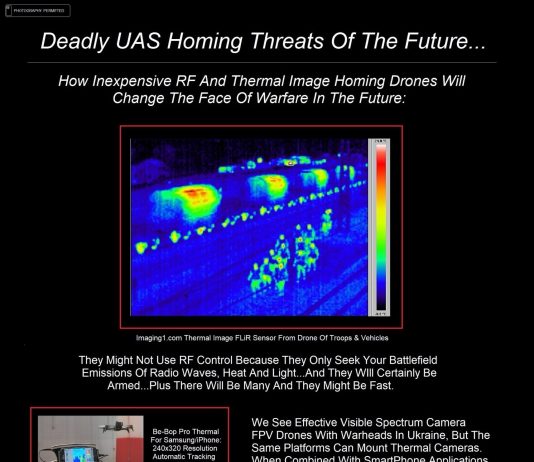 NDIA Future Forces Conference 23 Poster #4 – Deadly UAS Homing Threats of the Future