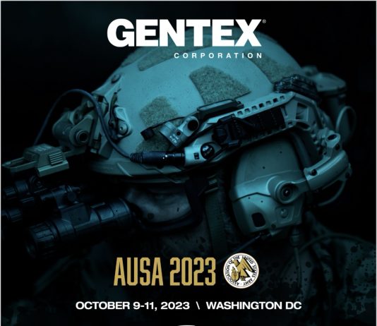 Visit Gentex at AUSA – Soldier Systems Daily