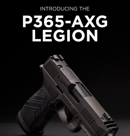SIG P365-AXG LEGION Available for Pre-Order