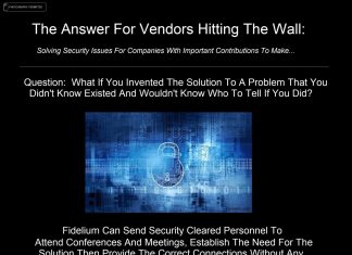 NDIA Future Forces Conference 23 Poster #8 – The Answer for Vendors Hitting the Wall