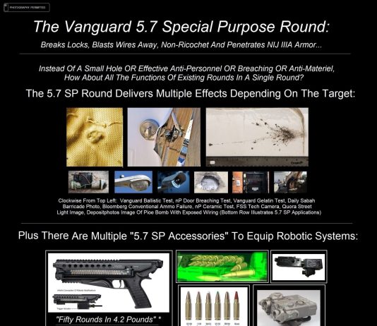 NDIA Future Forces Conference 23 Poster #13 – The Vanguard Special Purpose Round