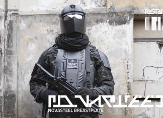 Adept Armor NovaSteel Breastplate; Advanced Multi-Threat Riot Armor