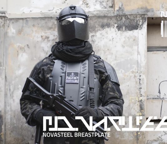 Adept Armor NovaSteel Breastplate; Advanced Multi-Threat Riot Armor