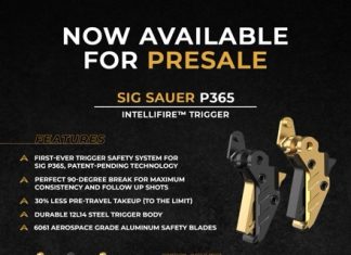 Tyrant CNC Sig Sauer P365 Intellifire Trigger Presale