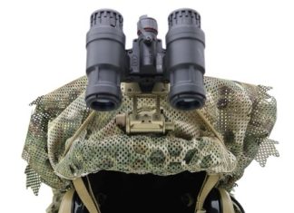 Beez Combat Systems SPECTRALFLAGE Helmet Cover