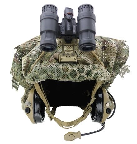 Beez Combat Systems SPECTRALFLAGE Helmet Cover