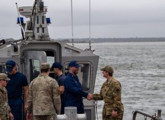 Air Force, Coast Guard Partner for Rescue Exercise