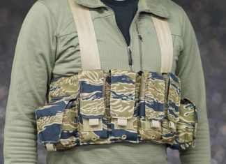 Sneak Peek – Tigerstripe Seatbelt Chest Rig from Legit Kit