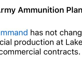 No, Lake City Army Ammunition Plant Isn’t Cancelling Commercial Contracts