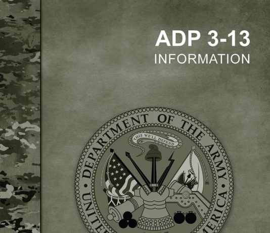 Army Publishes First Doctrinal Manual Dedicated to Information