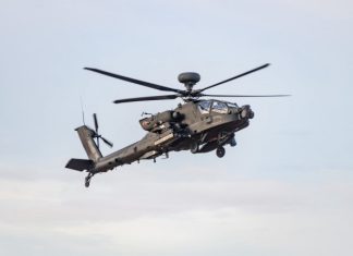 Spike Missile Integrated into Apache Helicopter at Yuma Proving Ground