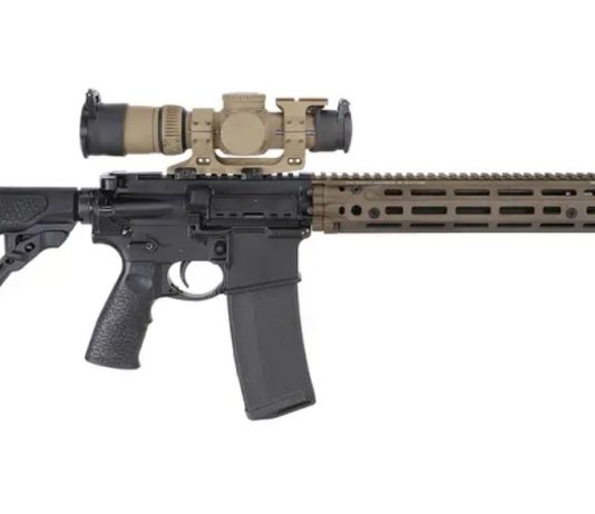 EuroOptic Exclusive – Daniel Defense M4A1 Rifle with Vortex AMG 1-10×24 FFP EBR-9 Super Short Scope
