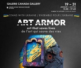 ArtArmor: London’s First Public Art Exhibition That Saves Lives in Ukraine