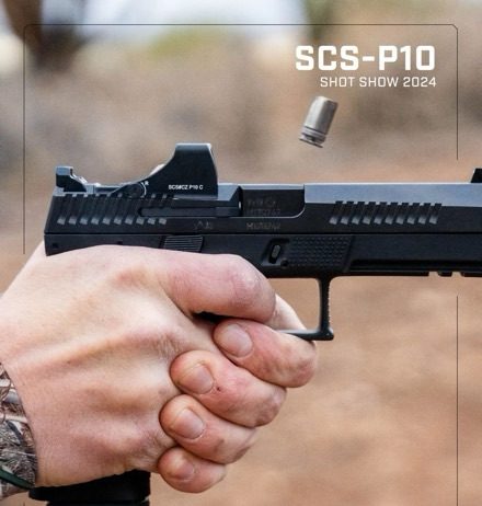 New for 2024 – Holosun SCS-P10-GR (Solar Charging Sight) for the CZ-P10