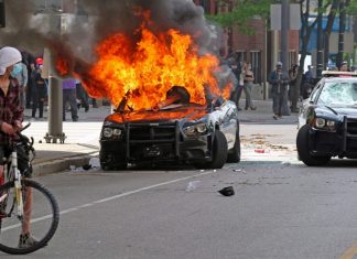 A “Car Gun” for Riot Defense